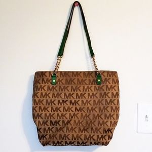 Michael Kors Monogram Shoulder Bag